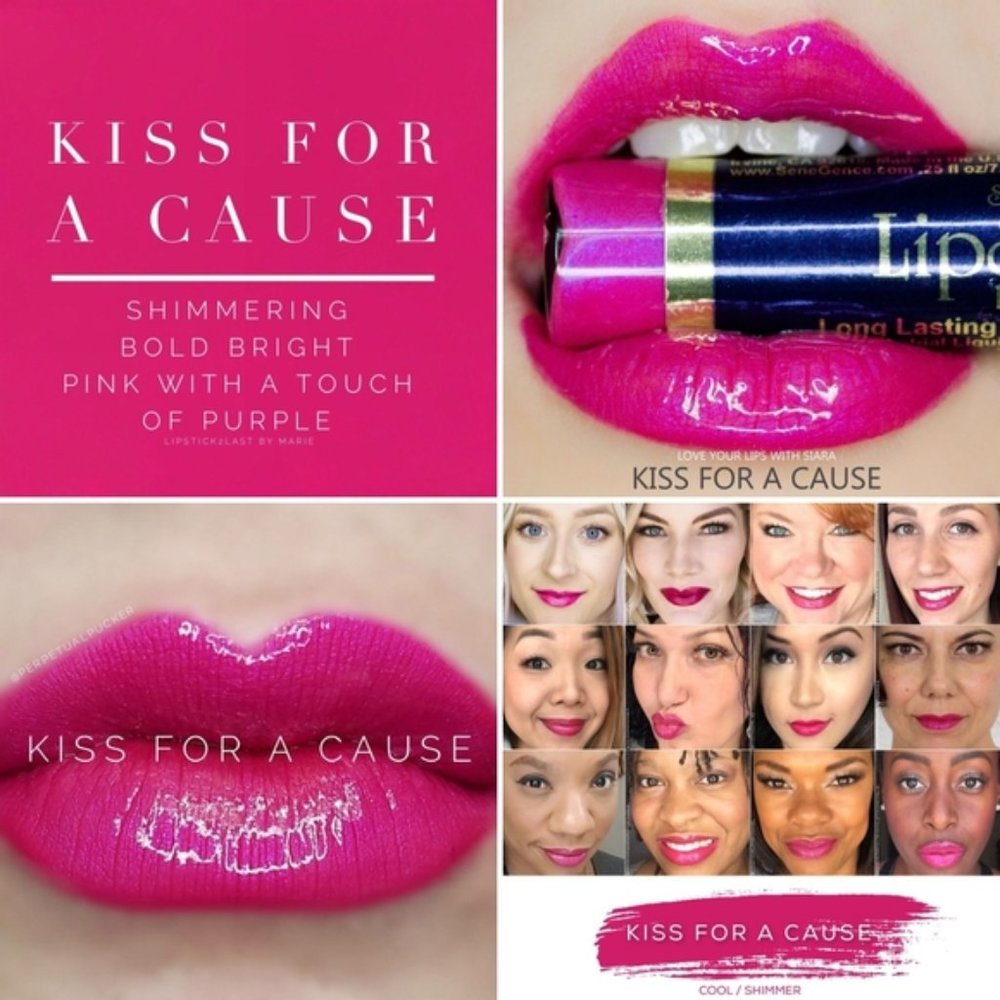 LipSense Kiss For a Cause Lipstick - SEALED